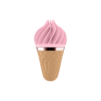 Zoete Traktatie - Stimulerende Tongspinnator - Roze/Bruin - Afbeelding 3