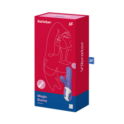 Magic Bunny - Rabbit Vibrator - Blauw - Afbeelding 2