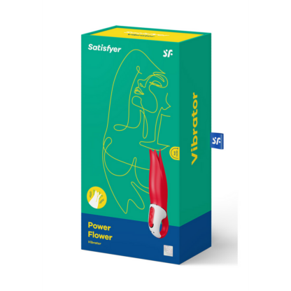 Power Flower - Classic Vibrator - Rood - Afbeelding 2