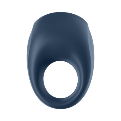 Strong One - Vibrerende Cockring - Blauw - Afbeelding 5