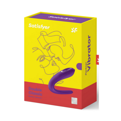Double Classic - Partner Vibrator - Paars - Afbeelding 2
