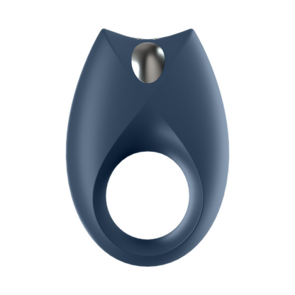 Royal One - Vibrerende Cockring - Blauw - Afbeelding 3