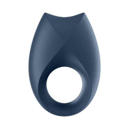 Royal One - Vibrerende Cockring - Blauw - Afbeelding 5
