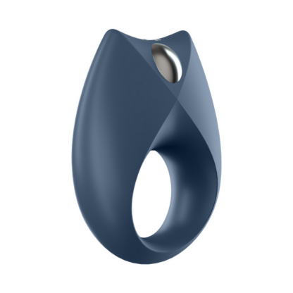 Royal One - Vibrerende Cockring - Blauw - Afbeelding 6