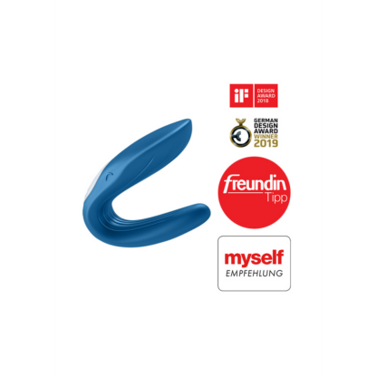 Double Wand-er Wand - Massage Wand en Vibrator - Blauw - Afbeelding 5