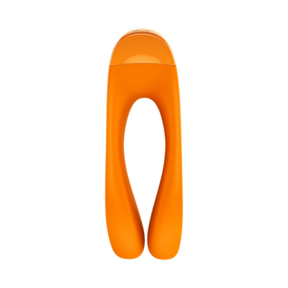 Candy Cane - Vinger Vibrator voor Intieme Zones - Oranje - Afbeelding 5