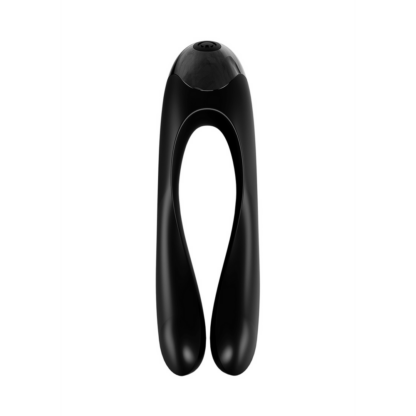 Candy Cane - Vinger Vibrator voor Intieme Zones - Zwart - Afbeelding 3