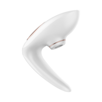 Pro 4 - Couples Air Pulse Stimulator en Vibratie - Wit/Roze Goud - Afbeelding 6