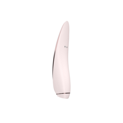 Prêt-á-Porter - Luxe Luchtpulser Stimulator en Vibratie - Wit/Roze Goud - Afbeelding 4