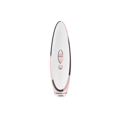 Prêt-á-Porter - Luxe Luchtpulser Stimulator en Vibratie - Wit/Roze Goud - Afbeelding 6