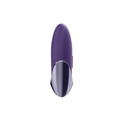 Paarse Plezier - Lay-on Vibrator - Violet/Brass - Afbeelding 4
