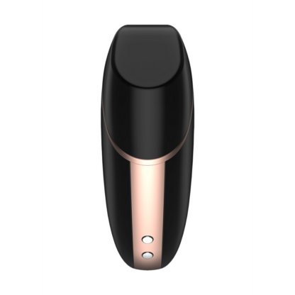 Love Triangle - Luchtpulserende Stimulator en Vibratie - Zwart - Afbeelding 5