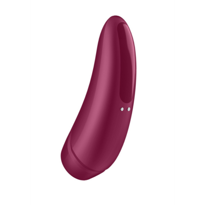 Curvy 1Plus - Air Pulse Stimulator en Vibratie - Roze Rood - Afbeelding 4