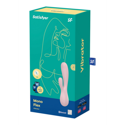 Mono Flex - Rabbit Vibrator - Mauve - Afbeelding 2