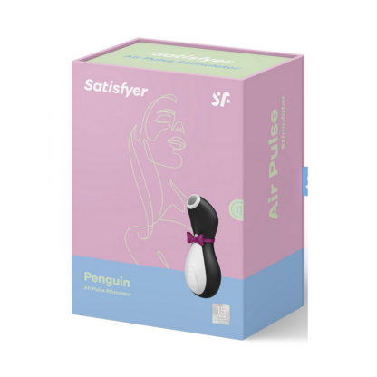 Pinguïn - Air Pulse Stimulator - Zwart/Wit - Afbeelding 2