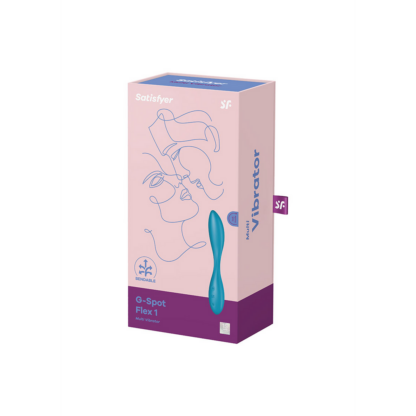G-Spot Flex 1 - G-Spot Vibrator - Petrol - Afbeelding 2