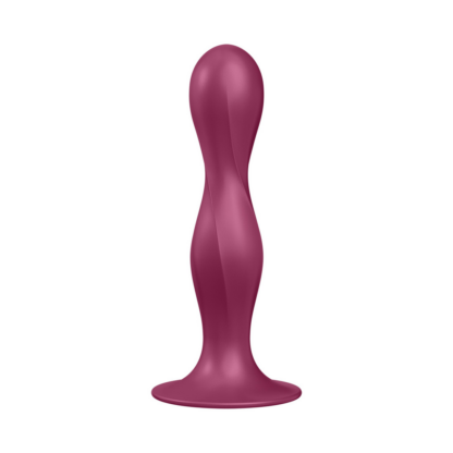Dubbele Ball-R - Gewogen Dildo - Rood - Afbeelding 5