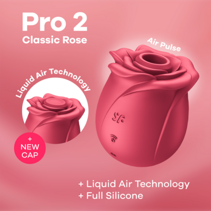 Pro 2 - Classic Rose - Air Pulse Vibrator - Afbeelding 6