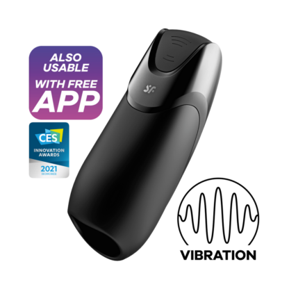 Mannen Vibration Plus Connect App - Zwart - Afbeelding 6