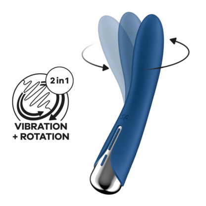 Spinning Vibe 1 - Draaivibrator voor de G-Spot - Blauw - Afbeelding 6