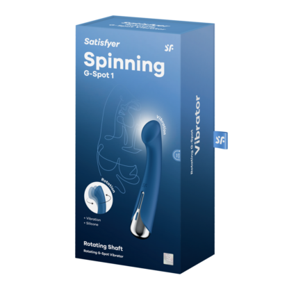 Spinning G-Spot 1 - Draaibare G-Spot Vibrator - Blauw - Afbeelding 2