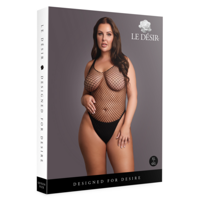 Body met Fishnet Structuur - OSX - Zwart - Afbeelding 2
