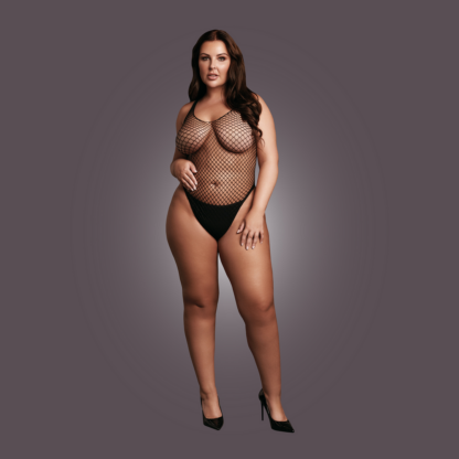 Body met Fishnet Structuur - OSX - Zwart - Afbeelding 5