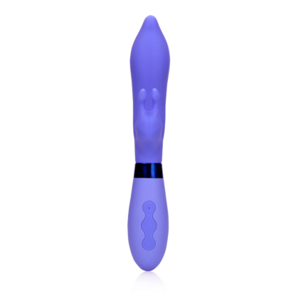 Siliconen Puntige Konijnen Vibrator - Protanopia - Afbeelding 5
