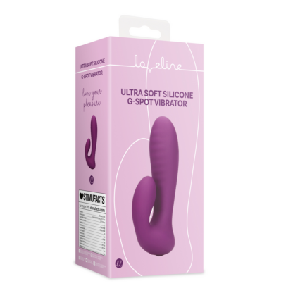 Ultra Soft Silicone G-Spot Vibrator - Orchidee Paars - Afbeelding 2