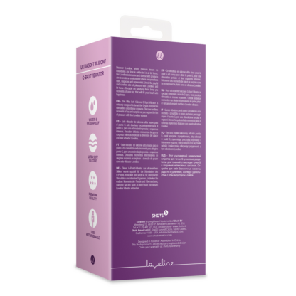 Ultra Soft Silicone G-Spot Vibrator - Orchidee Paars - Afbeelding 3
