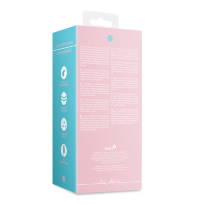 Ultra Soft Silicone G-Spot Vibrator - Cherry Chiffon - Afbeelding 3