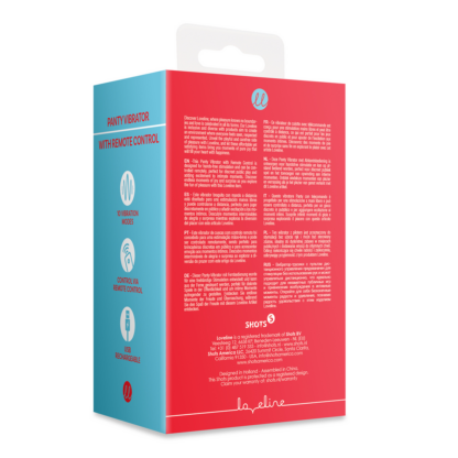 Panty Vibrator met Afstandsbediening - Brighto Rood - Afbeelding 3