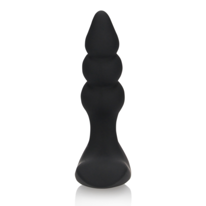 Beaded Vibrerende Anale Plug met Afstandsbediening - Zoethout Zwart - Afbeelding 6