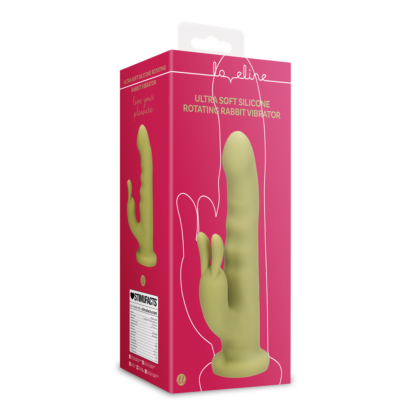 Ultra zachte silicone roterende rabbit vibrator - Afbeelding 2