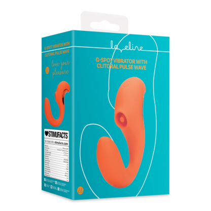 G-Spot Vibrator met Clitorale Pulse Wave - Untamed Orange - Afbeelding 2