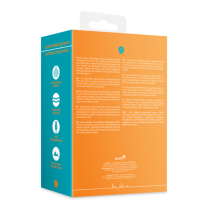 G-Spot Vibrator met Clitorale Pulse Wave - Untamed Orange - Afbeelding 3