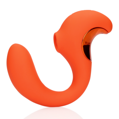 G-Spot Vibrator met Clitorale Pulse Wave - Untamed Orange - Afbeelding 6