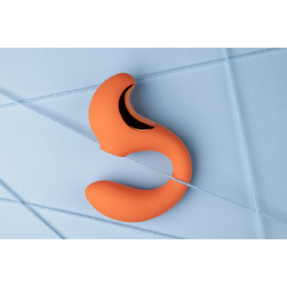 G-Spot Vibrator met Clitorale Pulse Wave - Untamed Orange - Afbeelding 7