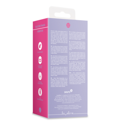 Siliconen Vinger Vibrator - Lavendel - Afbeelding 3
