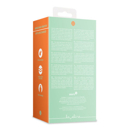Geribbelde Mini Vibrator met USB Oplader - Lente Salie - Afbeelding 3