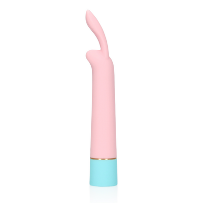 Mini Rabbit Vibrator met USB Oplader - Cherry Chiffon - Afbeelding 6