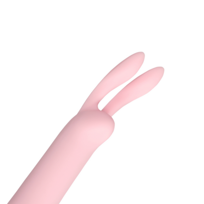Mini Rabbit Vibrator met USB Oplader - Cherry Chiffon - Afbeelding 7