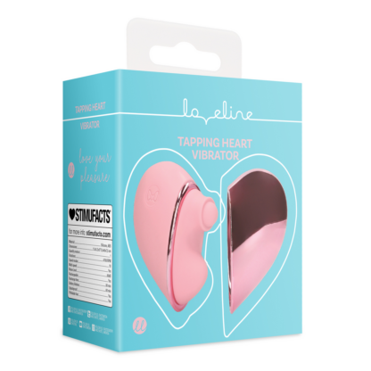 Tapping Heart Vibrator - Roze Arabesque - Afbeelding 2