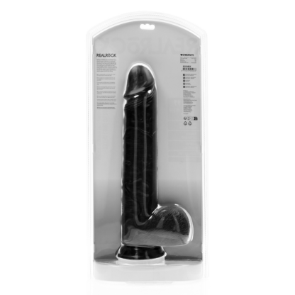 Extra Large Straight met Ballen 14 / 35,5 cm - Zwart - Afbeelding 3
