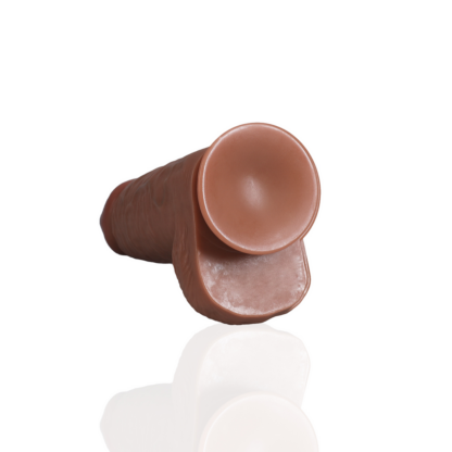 Extra Dikke Recht met Balletjes 9 / 23 cm - Tan - Afbeelding 5