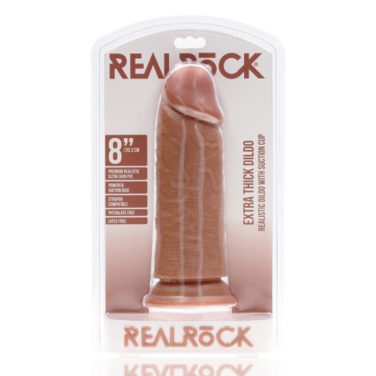 Extra Dikke Recht zonder Ballen 8 / 20,3 cm - Tan - Afbeelding 2