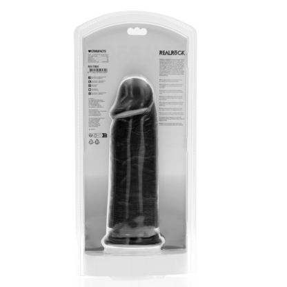 Extra Dikke Recht zonder Ballen 9 / 23 cm - Zwart - Afbeelding 3