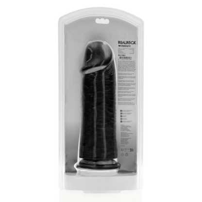 Extra Dikke Recht zonder Ballen 10 / 25,4 cm - Zwart - Afbeelding 3