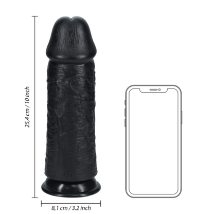 Extra Dikke Recht zonder Ballen 10 / 25,4 cm - Zwart - Afbeelding 7