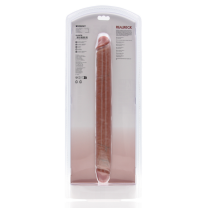 Slim Double Ended Dong 14 / 35,6 cm - Tan - Afbeelding 3